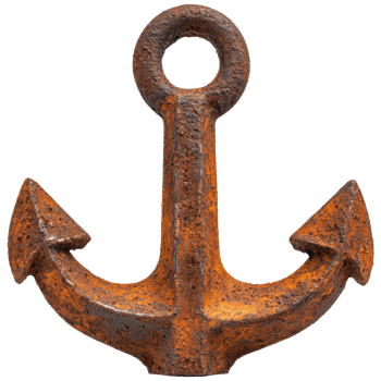 Rusty Old Anchor Symbolizing Nautical Heritage and Maritime Adventures png