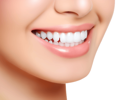Beautiful Perfect Smile for Dentist Advertisement Isolated on Transparent Background png