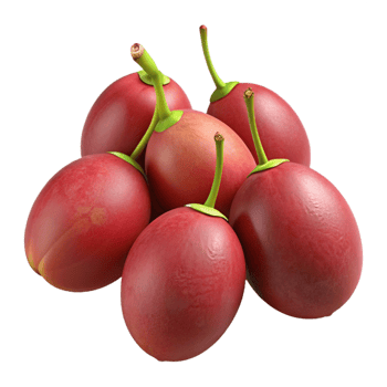 3D Render of Red Tamarillo Fruits png