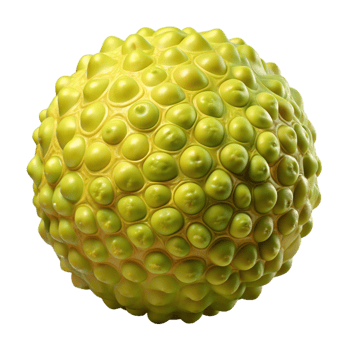 3D Render of Yellow Cellular Structure png