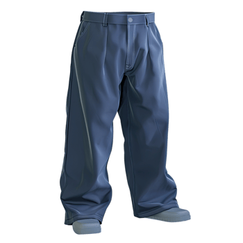 floppy blue trousers png