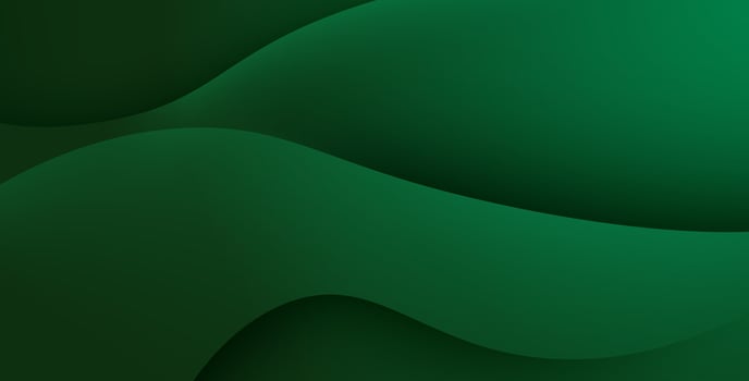 Multi layers green texture 3D papercut layers in gradient banner. Abstract paper cut art background design for website template. Topography map concept or smooth origami paper cut vector