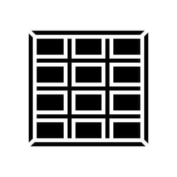sock organizer clothes care glyph icon illustration vector