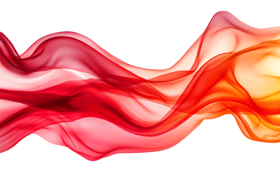 Abstract Silk Wave Pattern Isolated on Transparent Background png