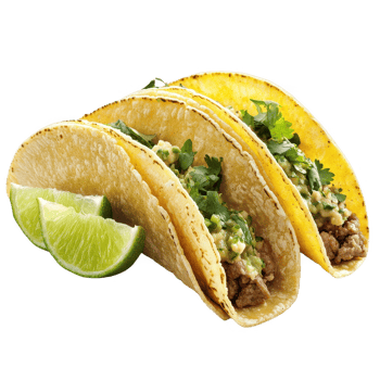 Delicious tacos with fresh ingredients, perfect for any meal or occasion. png