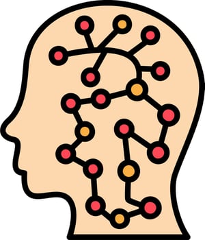 Ai Line Filled Icon vector