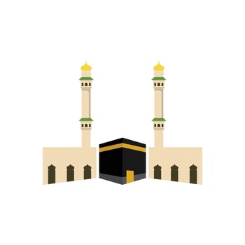 kaaba illustration icon vector