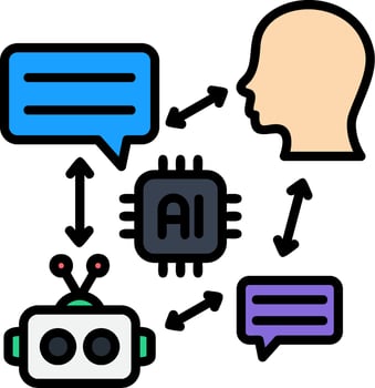 Text Line Filled Icon vector