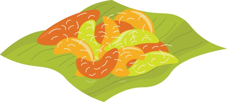 Indonesian Culinary Adventure Candil vector