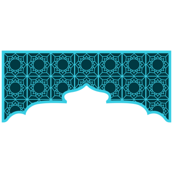 Islamic arch illustration png