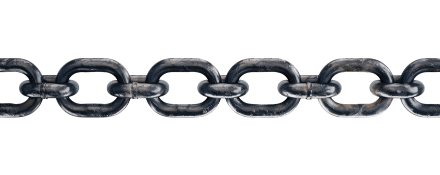 Steel Chain Isolated png