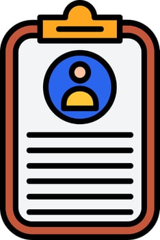 Evaluation Line Filled Icon vector