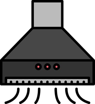 Extractor Line Filled Icon vector