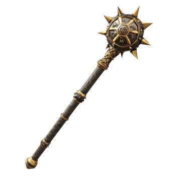 Medieval Mace A Symbol of Power and Warfare on transparent background png