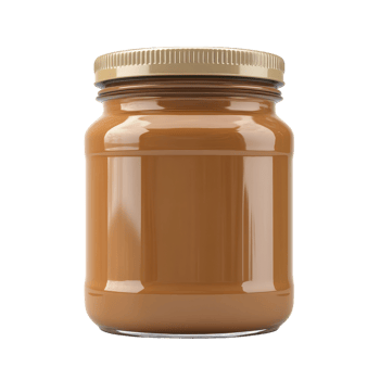 Peanut Butter Jar for Delicious Recipes and Healthy Snacks on transparent background png