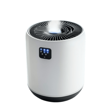 Smart Air Purifier for Home and Office Use on transparent background png