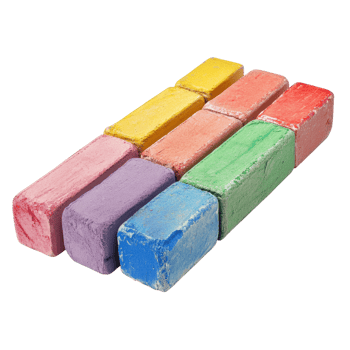 Isolated Chalk for Educational and Creative Uses on Transparent Background png