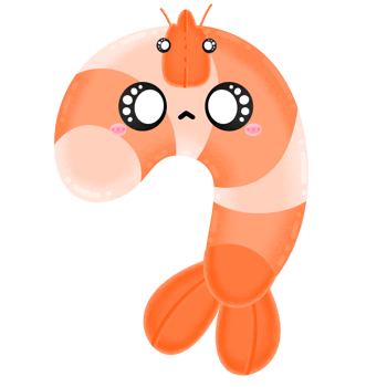 Cute Shrimp Mascot Character Kawaii Cartoon Shrimp Cartoon illustration Ebi Cartoon illustration Shrimp Drawing Shrimp Cartoon Cute Shrimp Kawaii Shrimp png