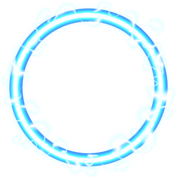modern digital energy circles png