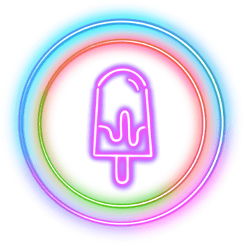 neon fast food icon png