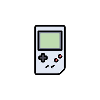 Game boy icon illustration vector