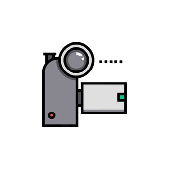 camera icon illustration vector