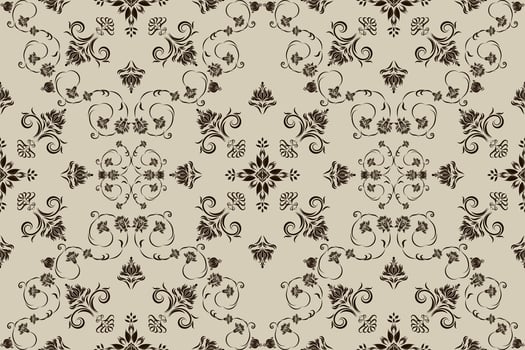 This intricate damask file is perfect for adding luxury to any design. vector