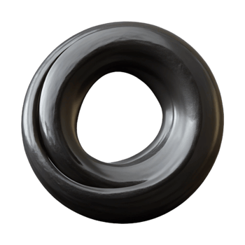 Abstract 3D Black Swirl Ring Background png