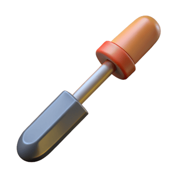 3D Render of a Screwdriver png