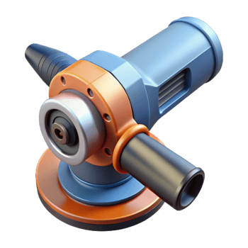 3D Render of a Polishing Machine png