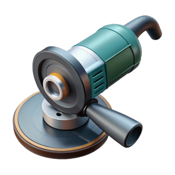 3D Render of Angle Grinder png