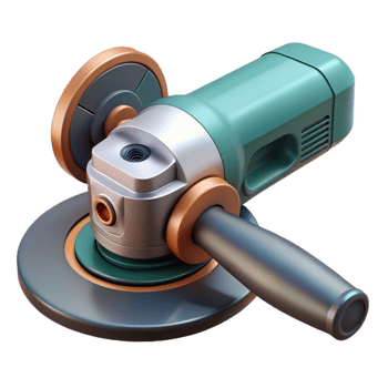 3D Render of an Angle Grinder png