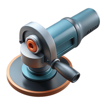 3D Render of a Polishing Machine png