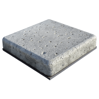 3D Render Stone Texture Square Block png