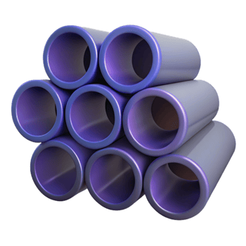 Purple Cylinders 3D Render png