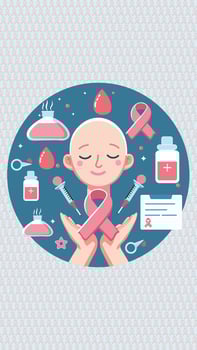 Poster design for cancer awareness day vector
