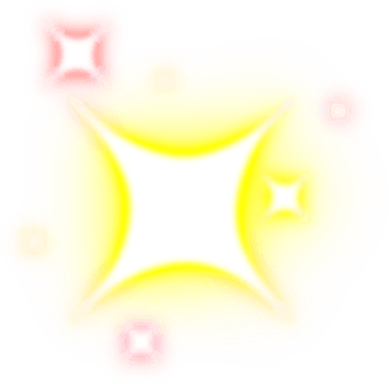 yellow starburst light png