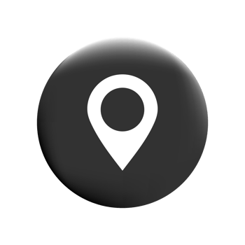 Location icon black and white png
