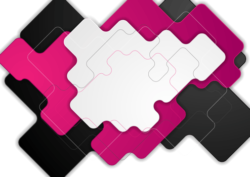 Tech geometric design png