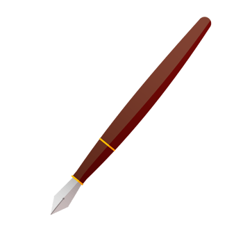 fountain writing pen for contract signing or calligraphy for decoration and journalist design png