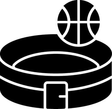 Stadium Glyph Icon vector