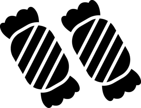Candy Glyph Icon vector