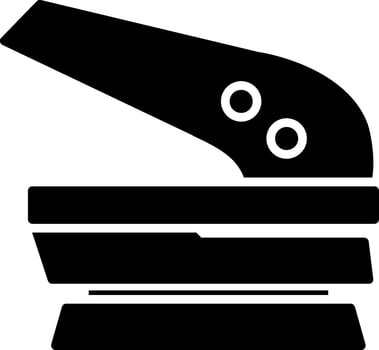 Paper Punch Glyph Icon vector
