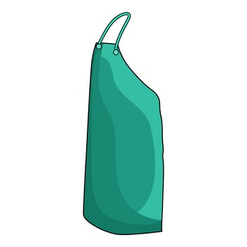 illustration of Protective Apron vector