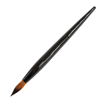 Long Black Calligraphy Brush png