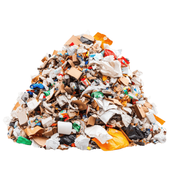 Large Garbage Pile Pollution Waste Management png
