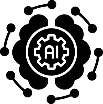 Intelligence Frame Icon vector