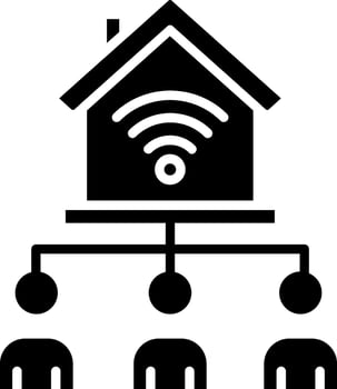Organization Glyph Icon vector