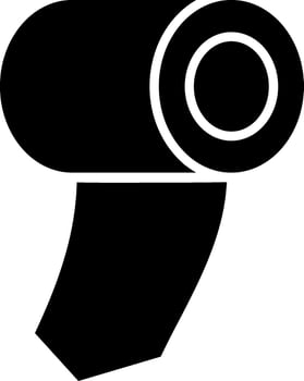 Arrow Down Glyph Icon vector