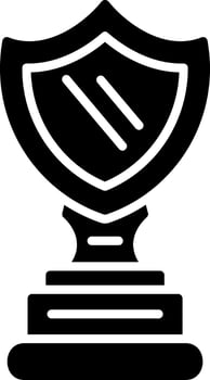Trophy Cup Glyph Icon vector